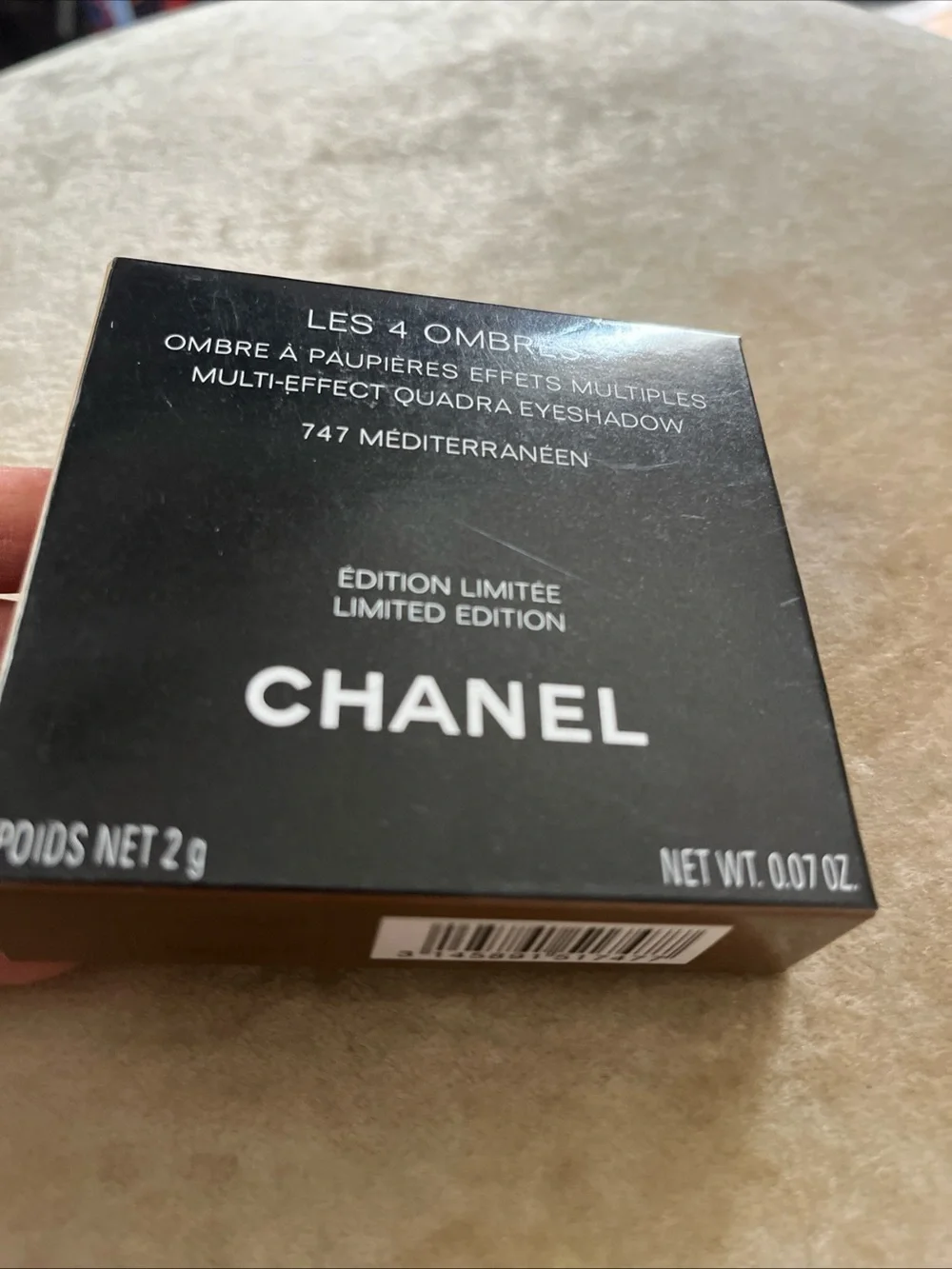 CHANEL limited edition Les 4 Ombres Quad Eyeshadow Champagne, Rose Gold Bronze,